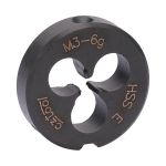 Плашка с стружколомом Bucovice Tools М3х0,5 HSSE-VA-NT DIN EN 22568 6g 20х5мм 301030 Плашка с стружколомом Bucovice Tools М3х0,5 HSSE-VA-NT DIN EN 22568 6g 20х5мм 301030