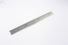 Линейка измерительная  300х25.4мм металлическая МИК Линейка измерительная  300х25.4мм металлическая МИК