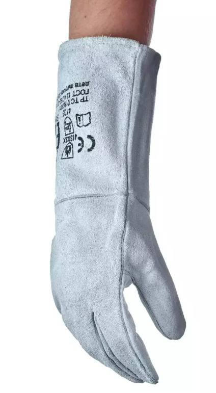 Краги сварщика спилковые серые