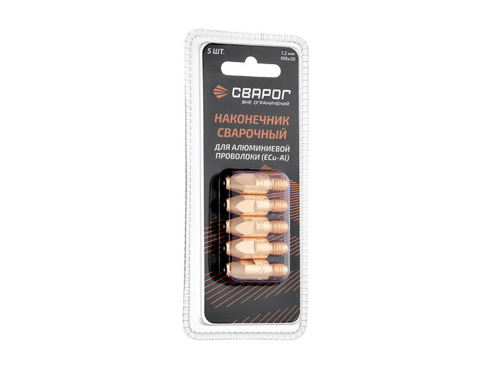 Наконечник сварочный Al М8 d1,2мм (MS) ICU0005-62-SVA блистерная упаковка 5 шт