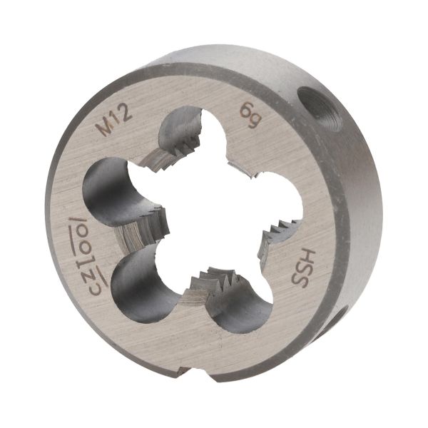 Плашка Bucovice Tools М12х1,75 HSS PN8/3225 6g 25х9мм 260120 Плашка Bucovice Tools М12х1,75 HSS PN8/3225 6g 25х9мм 260120
