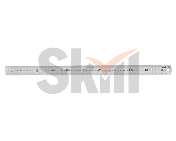 Линейка измерительная  500х30мм металлическая с поверкой МИК