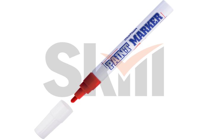 Маркер-краска "Red" PM-03 красн. ширина линии 4мм MunHwa