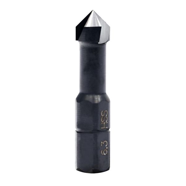 Зенковка-бита 90° 6,3мм HSS 3z L31мм M3(BF) Bucovice(CzTool) 744063 Зенковка-бита 90° 6,3мм HSS 3z L31мм M3(BF) Bucovice(CzTool) 744063
