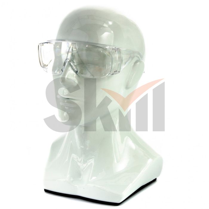 Очки защитные открытого типа, прозрачные, ударопрочный поликарбонат Россия// Сибртех