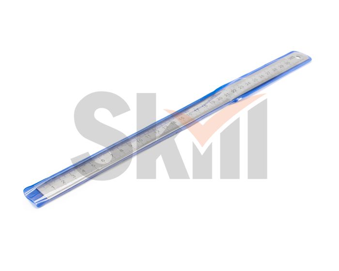 Линейка измерительная  300мм стальная ГОСТ  ЧИЗ, св-во