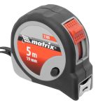 Рулетка Continuous fixation, 5 м х 19 мм, двухкомпонентный корпус, плавная фиксация// Matrix