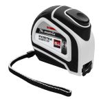 Рулетка Autostop, 8 м х 25 мм, двухкомпонентный корпус, автоматическая фиксация, PRO// Matrix