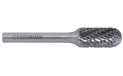 Борфреза сфероцилиндрическая C 04х13 M06 двойная насечка