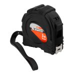 Рулетка Black, 3 м х 16 мм, обрезиненный корпус// Matrix