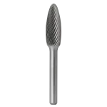 Борфреза пламевидная H 03х06 M03 одинарная насечка