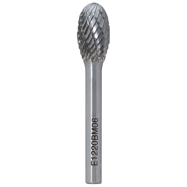 Борфреза овальная E 03х06 M03 двойная насечка