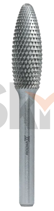 Борфреза пламевидная H 04х13 M03 алмазная насечка