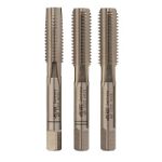 Метчик М 8,0х1,25 (Комплект 3шт) DIN352 HSSE 6h 56мм a=4,9 Volkel 57342