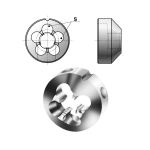 Плашка Bucovice Tools М10х1,5 HSS 25х14мм 249100 Плашка Bucovice Tools М10х1,5 HSS 25х14мм 249100