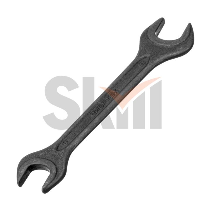Ключ рожковый,19 х 22 мм, CrV, фосфатированный Сибртех