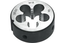 Плашка Bucovice Tools М18х2,5 115CrV3 DIN EN 22568 6g 45х18мм 210180 Плашка Bucovice Tools М18х2,5 115CrV3 DIN EN 22568 6g 45х18мм 210180