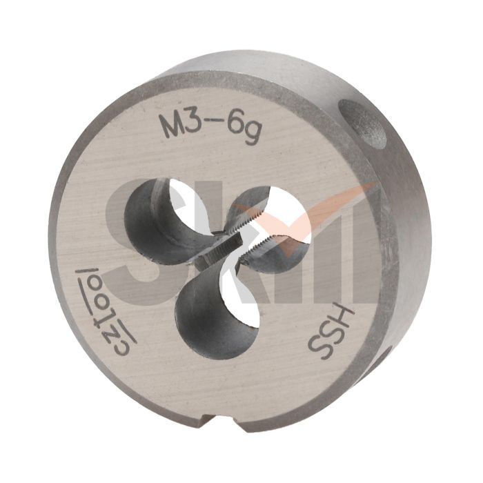 Плашка М 3,0х0,5 PN8/3225 HSS 6g 25х9мм Bucovice(CzTool) 260030