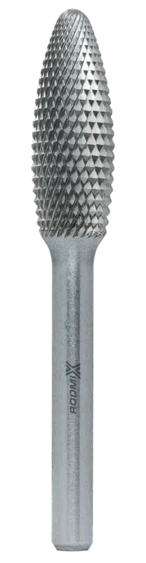 Борфреза пламевидная H 16х36 M06 алмазная насечка