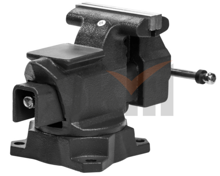 Тиски слесарные STALEX "Кайман", 114 х 100 мм., 210°, 7,9 кг.