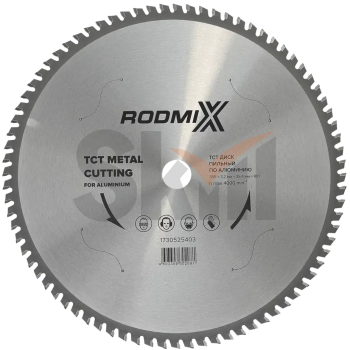 TCT Диск пильный по металлу для алюминия 405х3,2х25,4х120T