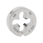 Плашка Bucovice Tools М9х1,25 HSSE DIN EN 22568 6g 25х9мм 290090 Плашка Bucovice Tools М9х1,25 HSSE DIN EN 22568 6g 25х9мм 290090