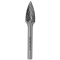 Борфреза параболическая с точечным торцом G 03х14 M03 двойная насечка