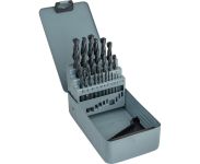 Набор сверл по металлу НС25И от 1 до 13 шаг 0,5, 25шт. Р6М5