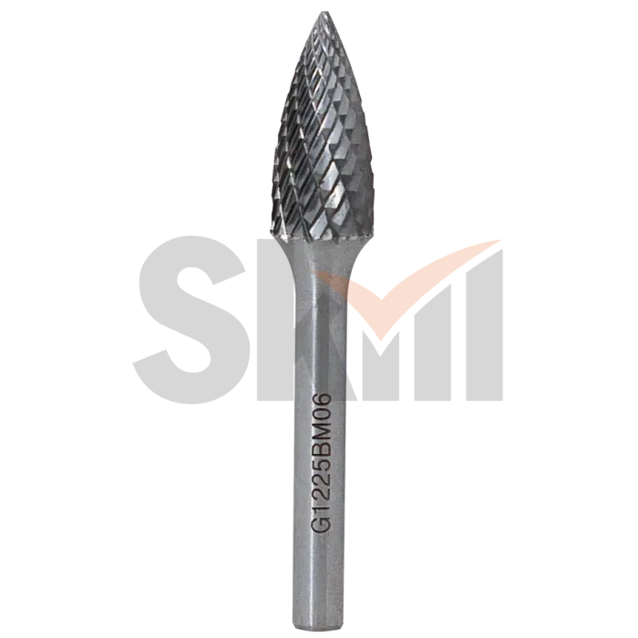 Борфреза параболическая с точечным торцом G 05х13 M03 двойная насечка