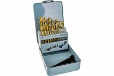 Набор сверл по металлу НСК19 от 1 до 10 шаг 0,5, 19шт. Р6М5К5 А1