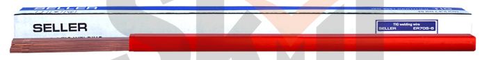Присадочный пруток  SELLER  TIG ER 70S-6  d= 3,2*1000 туба-5кг