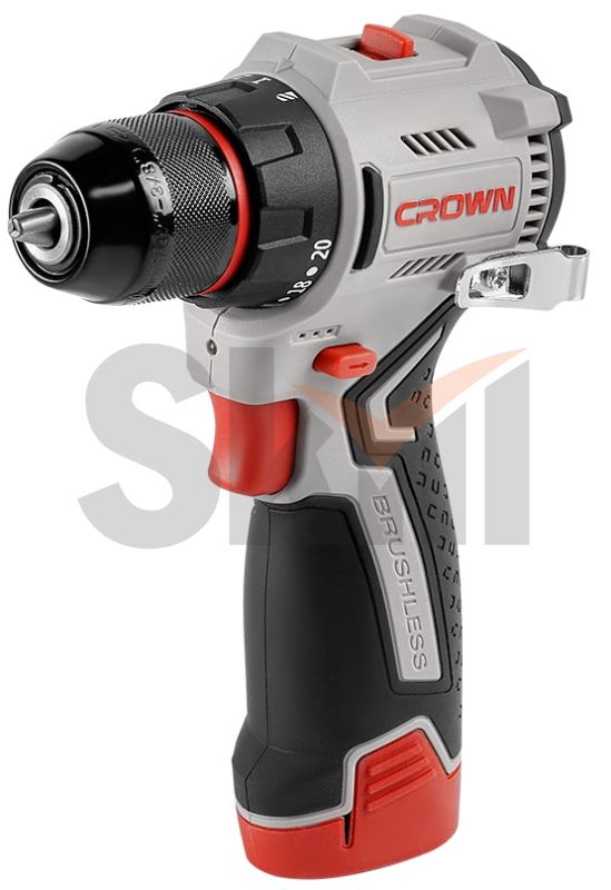 Аккумуляторная дрель-шуруповерт CROWN CT21129HMX-2 BMC