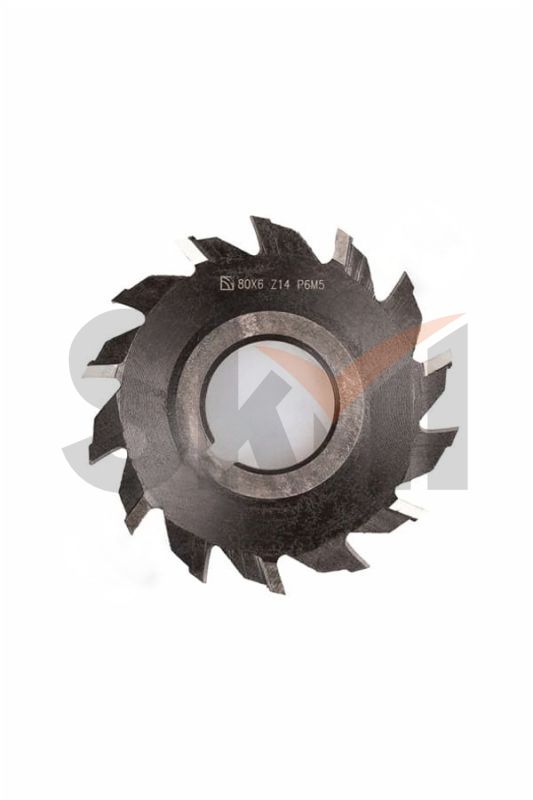 Фреза дисковая трехстор. разнонапр. зуб   80х06х27 Z=14 тип 2  Р6М5