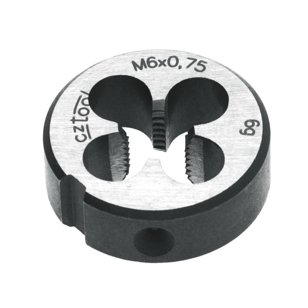 Плашка Bucovice Tools М6х0,75 115CrV3 DIN EN 22568 6g 20х7мм 210061 Плашка Bucovice Tools М6х0,75 115CrV3 DIN EN 22568 6g 20х7мм 210061