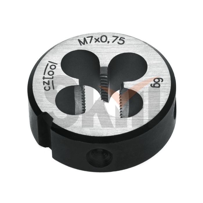 Плашка М 7,0х0,75 DINEN22568 115CrV3 6g 25х9мм Bucovice(CzTool) 210071