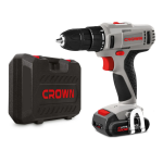Аккумуляторный шуруповерт CROWN CT21052LH-1.5 BMC
