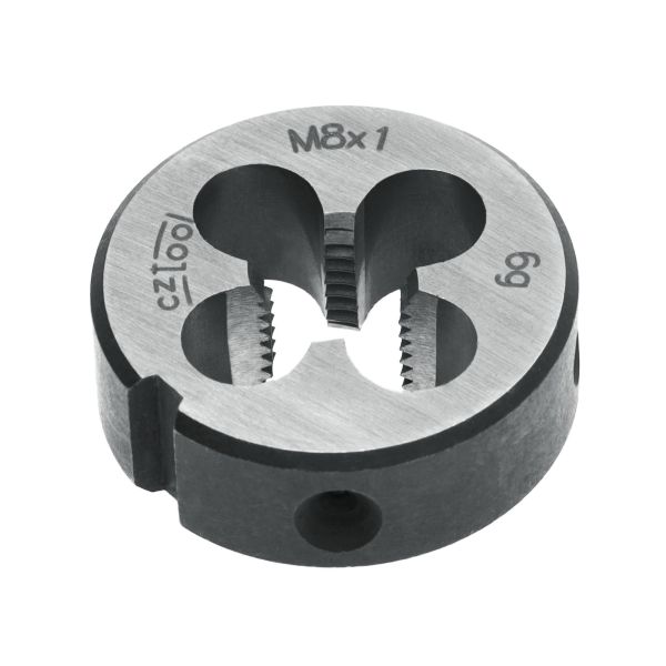 Плашка Bucovice Tools М8х1,0 115CrV3 DIN EN 22568 6g 25х9мм 210081 Плашка Bucovice Tools М8х1,0 115CrV3 DIN EN 22568 6g 25х9мм 210081