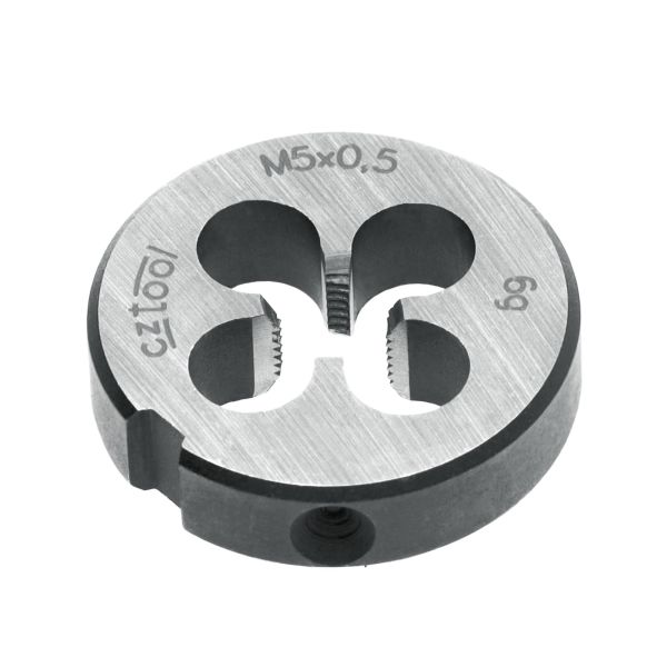 Плашка Bucovice Tools М5х0,5 115CrV3 DIN EN 22568 6g 20х7мм 210051 Плашка Bucovice Tools М5х0,5 115CrV3 DIN EN 22568 6g 20х7мм 210051