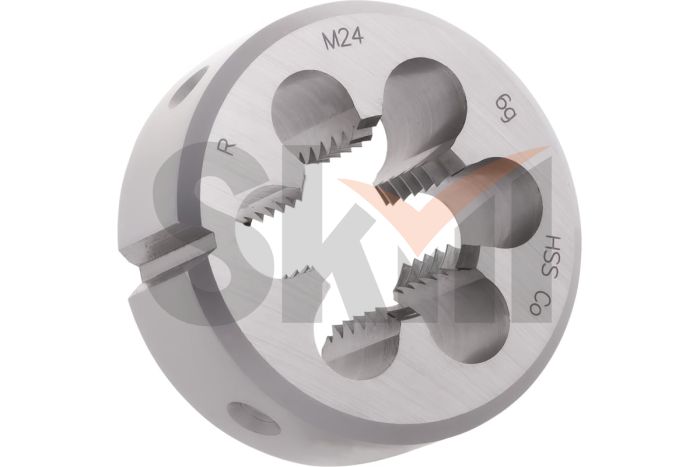 Плашка М24х3,0 DINEN22568 HSS 6g 55х22мм Ruko 237240