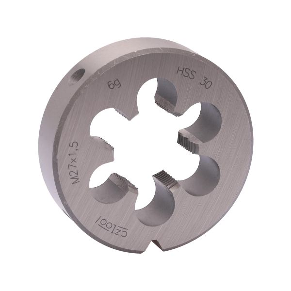 Плашка Bucovice Tools М27х1,5 HSS DIN EN 22568 6g 65х18мм 240272 Плашка Bucovice Tools М27х1,5 HSS DIN EN 22568 6g 65х18мм 240272
