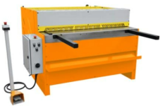 Гильотина электромеханическая Stalex Q11-3x1250A, 4кВт., 980 кг.