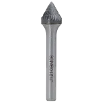 Борфреза коническая 60° J 03х03 M03 двойная насечка