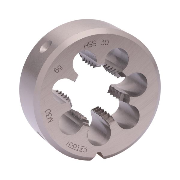 Плашка Bucovice Tools М30х3,5 HSS DIN EN 22568 6g 65х25мм 240300 Плашка Bucovice Tools М30х3,5 HSS DIN EN 22568 6g 65х25мм 240300