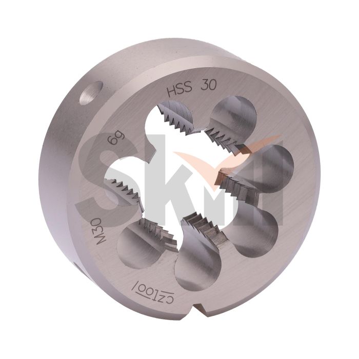 Плашка М30х3,5 DINEN22568 HSS 6g 65х25мм Bucovice(CzTool) 240300