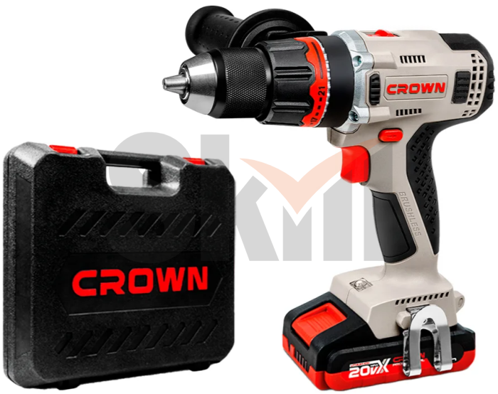 Аккумуляторный шуруповерт BL CROWN CT21090HMX-2 BMC