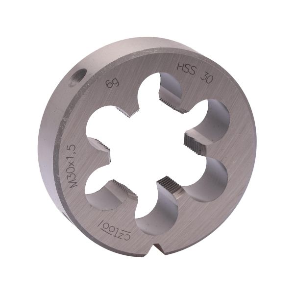 Плашка Bucovice Tools М30х1,5 HSS DIN EN 22568 6g 65х18мм 240302 Плашка Bucovice Tools М30х1,5 HSS DIN EN 22568 6g 65х18мм 240302