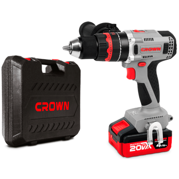 Аккумуляторный ударный шуруповерт BL CROWN CT21093HMX-4 BMC Аккумуляторный ударный шуруповерт BL CROWN CT21093HMX-4 BMC