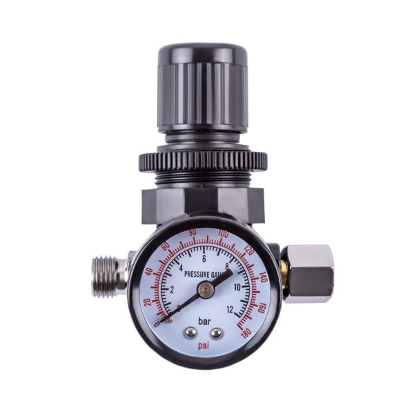 Регулятор давления с встроенным манометром 10 бар, 1/4" AERO Регулятор давления с встроенным манометром 10 бар, 1/4" AERO