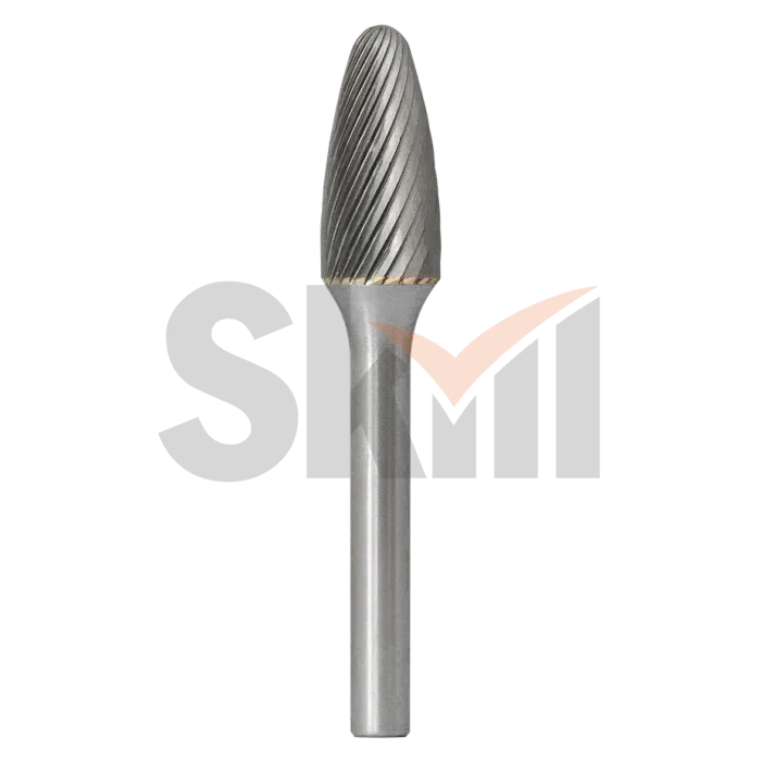 Борфреза параболическая F 06х18 M06L220  одинарная насечка, удлиненная