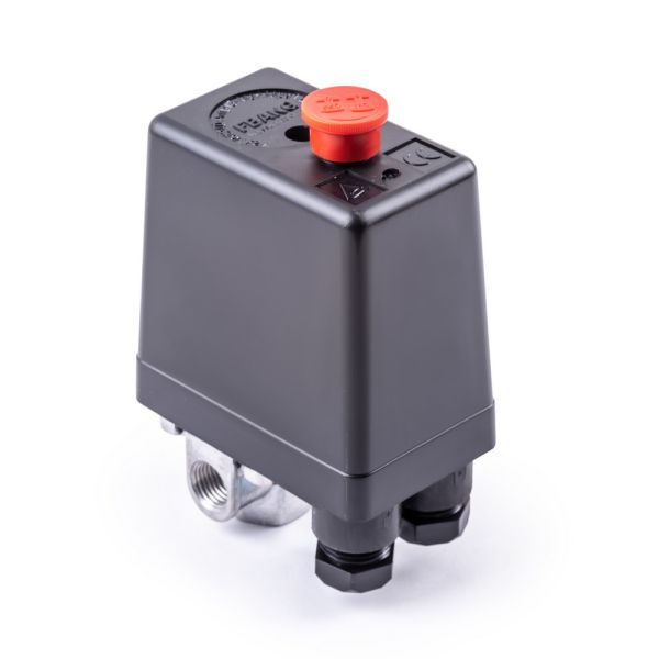 Реле давления одноступенчатое 1/4" F, 6-8 бар AERO Реле давления одноступенчатое 1/4" F, 6-8 бар AERO